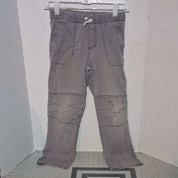 Cat & Jack Gray Casual Pants with Reinforced Knees - Picture 1 of 7